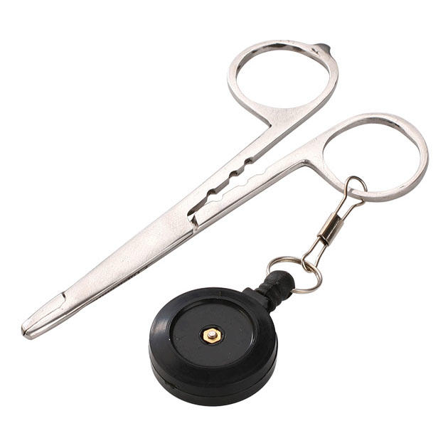 Арт.AI-0438 Щипцы рыб. с ретривером "Mikado" малые