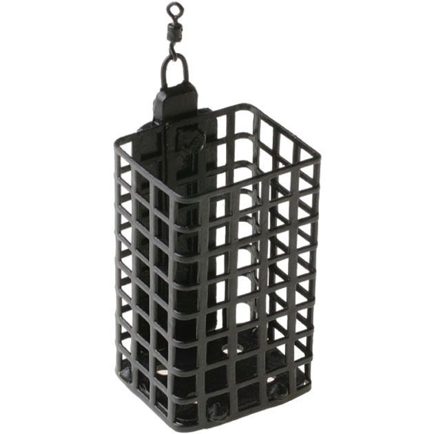 Арт.AIX-FSB- 25 Кормушка "Mikado" 25гр. квадратная с дном {уп.=2шт.}