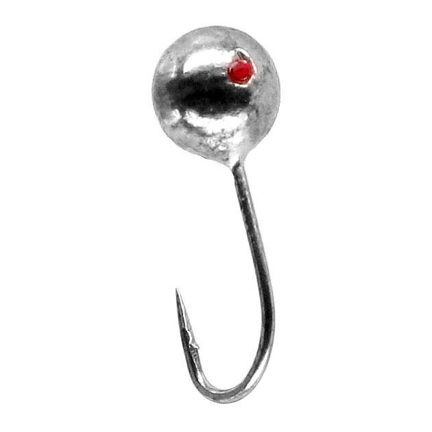 AM-POD-001-3.0-S Мормышка вольфр."Mikado" ДРОБЬ 0,2гр, кембрик, кр.Hayabusa №20{5шт} серебро