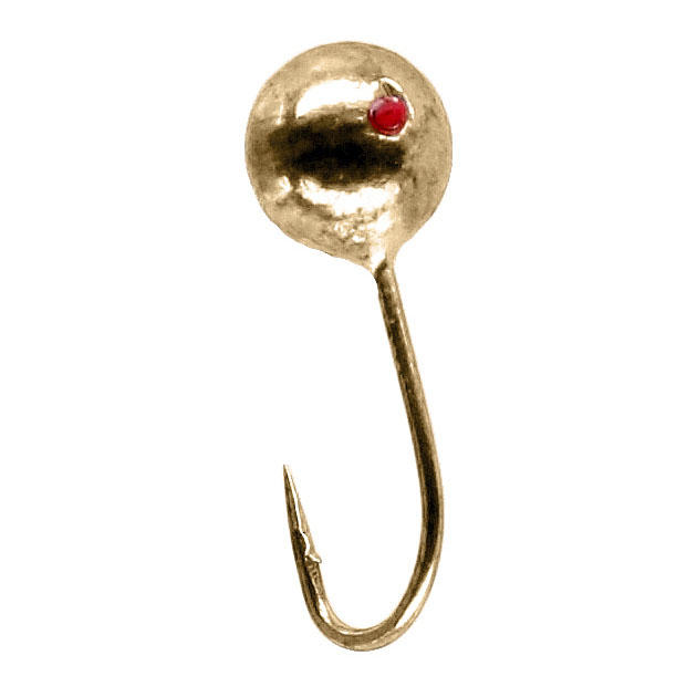 AM-POD-001-4.0-G Мормышка вольфр."Mikado" ДРОБЬ 0,5гр, кембрик, кр.Hayabusa №16{5шт} золото