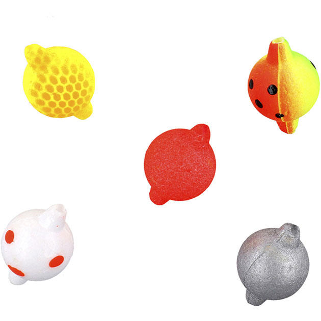 AM-SUR-KU02-13-MIX Набор бусин "Mikado" SURFCAST MIX COLOR (разноцветные, шар с бубышками, 13мм) упак.= 12шт.{фас.=5уп.}