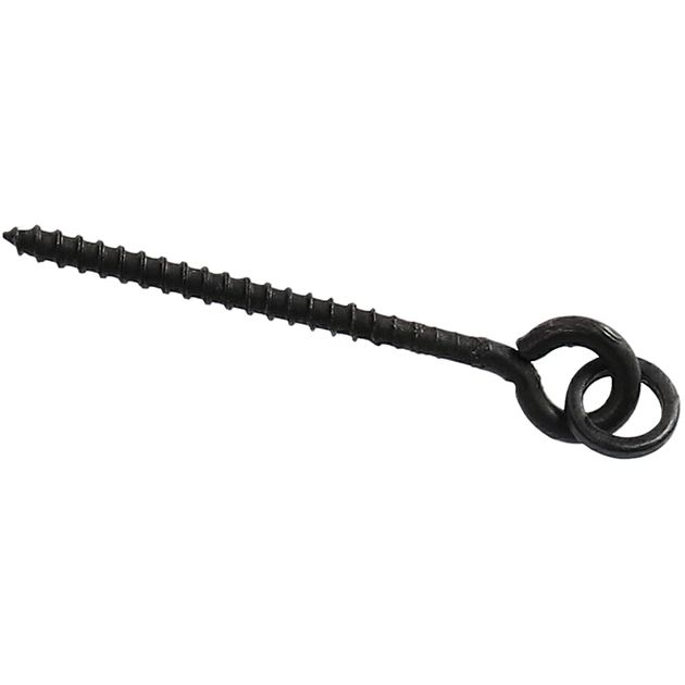 AMC-032-25 Винтик с ушком и колечком "Mikado" для бойлов 25мм {10шт.} металл, чёрный