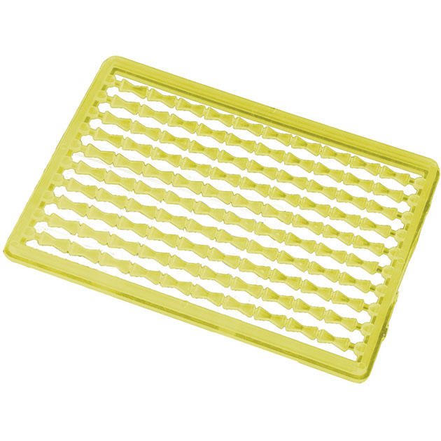 AMC-11501-04 Стопперы для бойлов "Mikado" мягкие, желтые-fluo (уп.-2 х 100шт.)