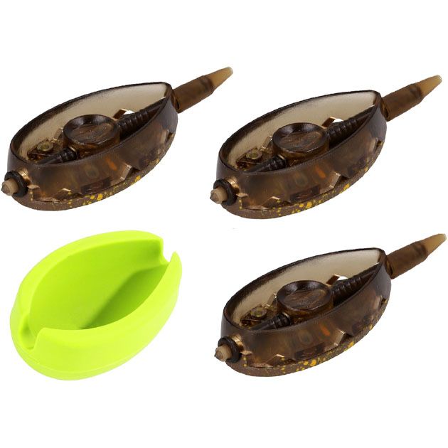 AMFA03L-SET30B Набор кормушек "Mikado" METHOD FEEDER APERIO L SET (3 х 30гр. + формочка)