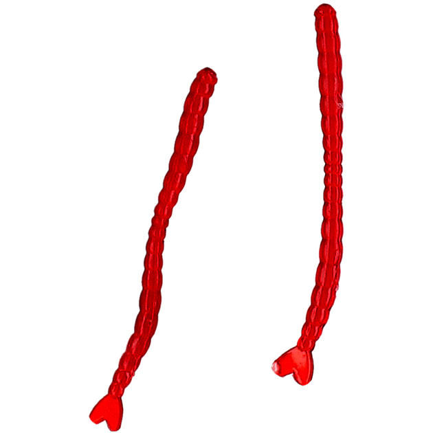 *APM-002-01 Силикон. МОТЫЛЬ "Mikado" NATURAL SCENT ARTIFICIAL BLOODWORM (1уп.- 30шт.) натур.ароматизир.