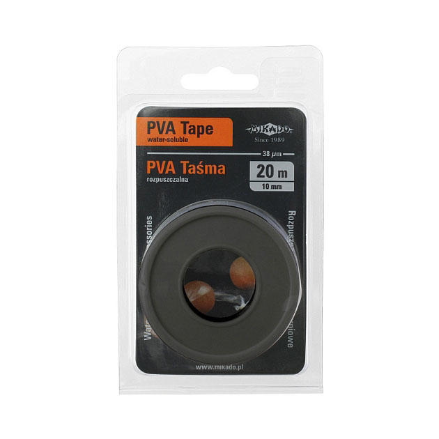 Арт.APV-TAP- 10-50 Лента ПВА гладкая (длина=20м , ширина=10мм , толшина=50мкм) "Mikado"
