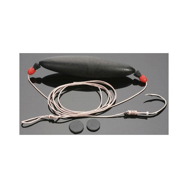 HIC089-2/0 Поводок(монтаж) на сома "Mikado" INTRO CAT - RIG WITH SUBMERGER (150см, кр.№2/0, поплавок- 50г) прочность - 100кг