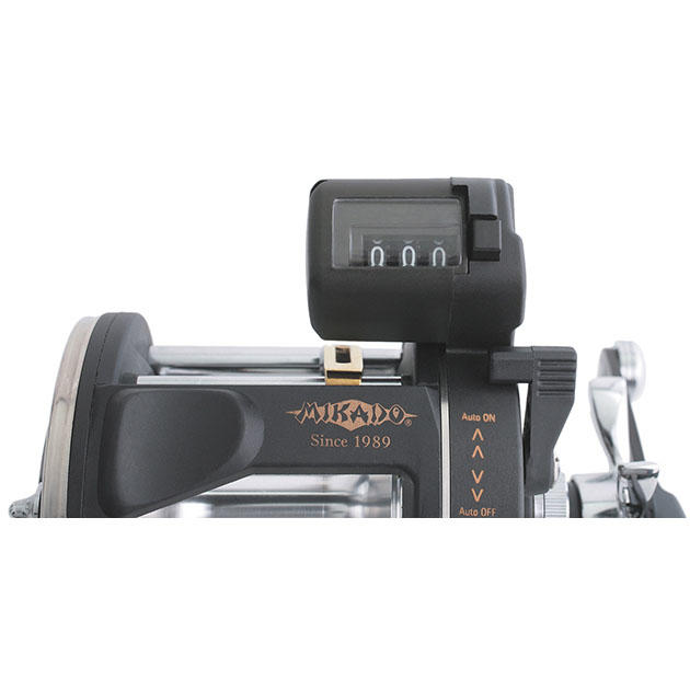 Катушка рыб.- мульт."Mikado" CODHUNTER ACTC 2045 (gear ratio 3,8:1, 0,45мм/260м) 588гр., счётчик