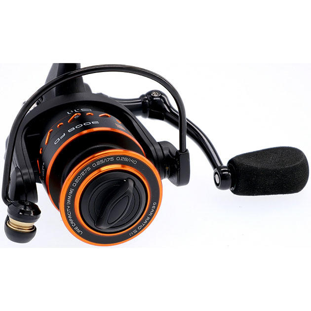 Катушка рыб."Mikado" BIXLITE 4006 FD (5+1 подш.; п.ч. 5,1:1; 0,35мм/135м; до 8 кг) 289гр.