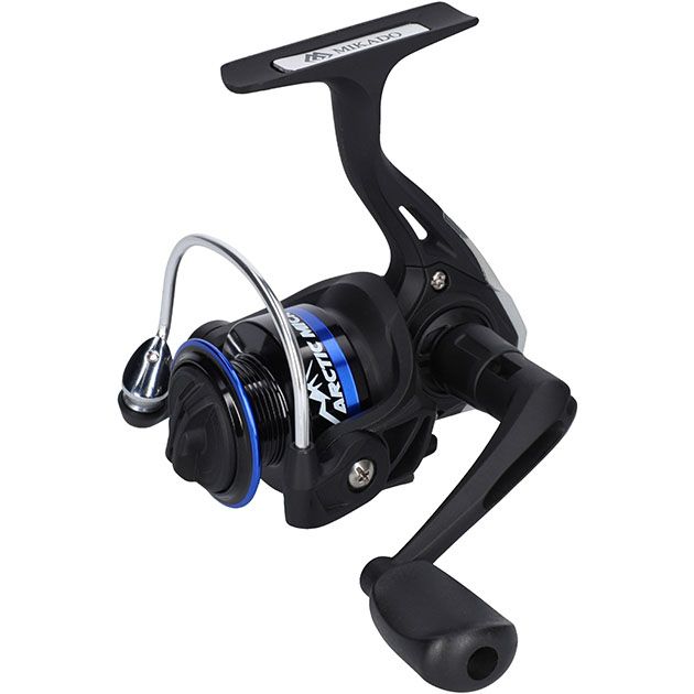 Катушка рыб."Mikado" ARCTIC MICRO 504 FD (3+1подш.; gear ratio 5,2 :1; 0,14мм/100м) 162гр.