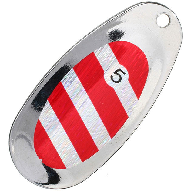 Арт.PMB-OBL-1S-22H Блесна вращающаяся "Mikado" BLASTER №1- серебро/22H