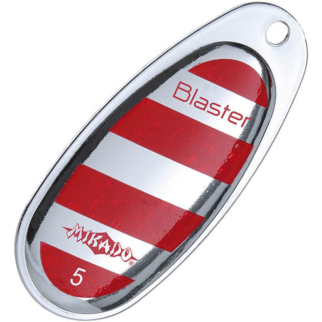 Арт.PMB-OBL-2S-22 Блесна вращающаяся "Mikado" BLASTER №2- серебро/22