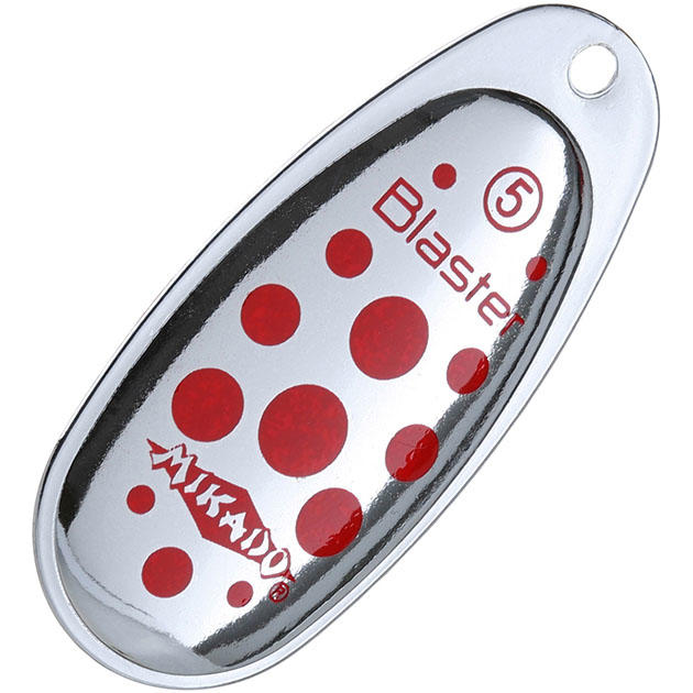 Арт.PMB-OBL-3S-10 Блесна вращающаяся "Mikado" BLASTER №3- серебро/10