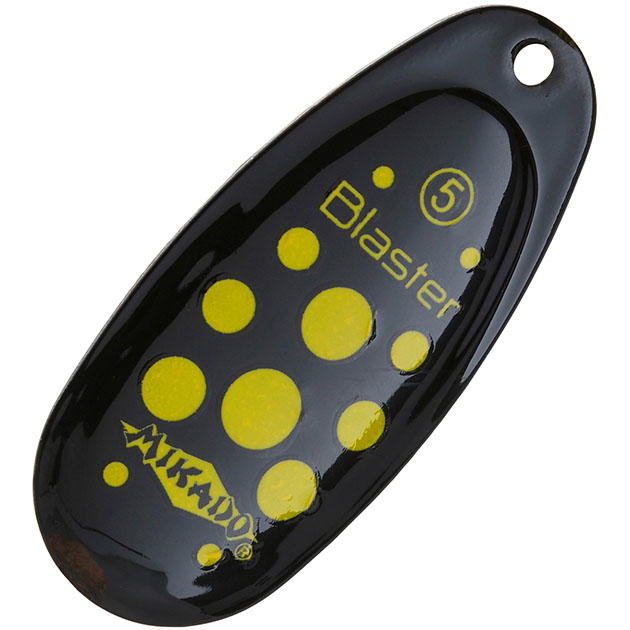 Арт.PMB-OBL-3S-21 Блесна вращающаяся "Mikado" BLASTER №3- серебро/21