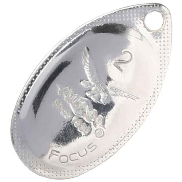 Арт.PMB-OFO-1-AG Блесна вращающ. "Mikado" FOCUS №1 (3г., старое серебро)