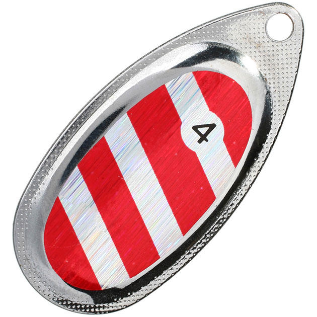 Арт.PMB-OFO-1S-22H Блесна вращающаяся "Mikado" FOCUS №1- серебро/22H