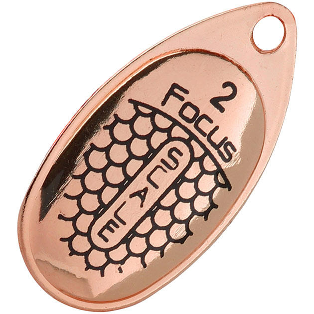 Арт.PMB-OFO-2M-25 Блесна вращающаяся "Mikado" FOCUS  №2- медь/25