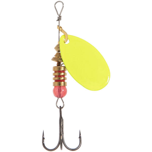 Арт.PMB-OFO-3-FC Блесна вращающ."Mikado" FOCUS №3 FLUORESCENT CHARTREUSE (6г., салат)