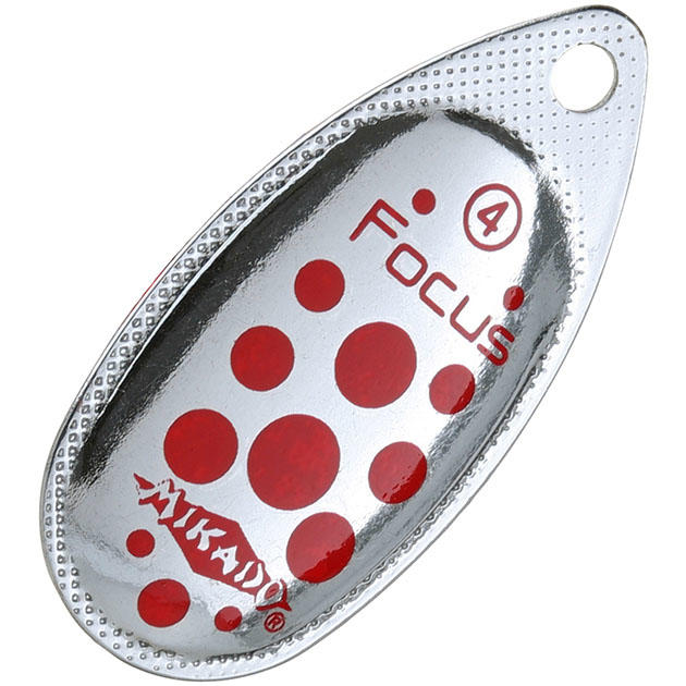 Арт.PMB-OFO-5S-10 Блесна вращающаяся "Mikado" FOCUS  №5- серебро/10
