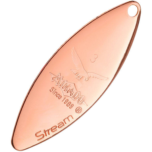 Арт.PMB-OST-1M-00 Блесна вращающаяся "Mikado" STREAM  №1- медь/00