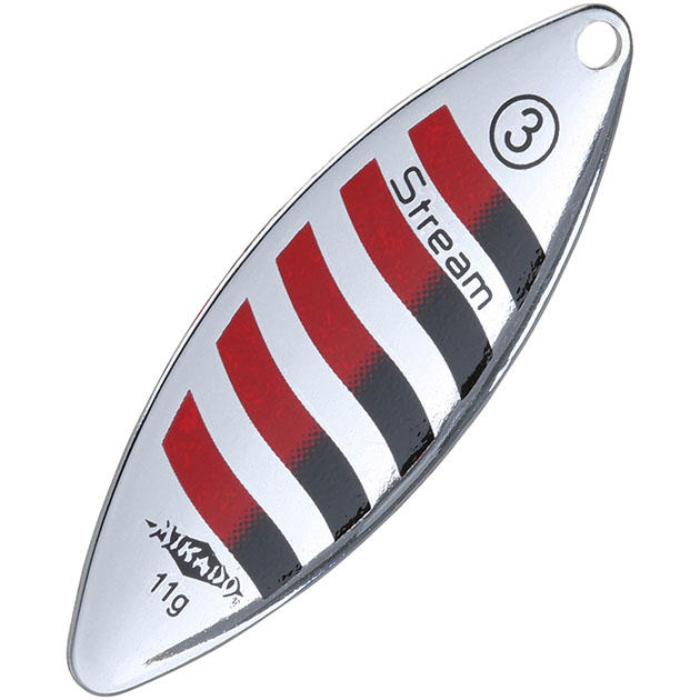 Арт.PMB-OST-2S-20H Блесна вращающаяся "Mikado" STREAM  №2- серебро/20H