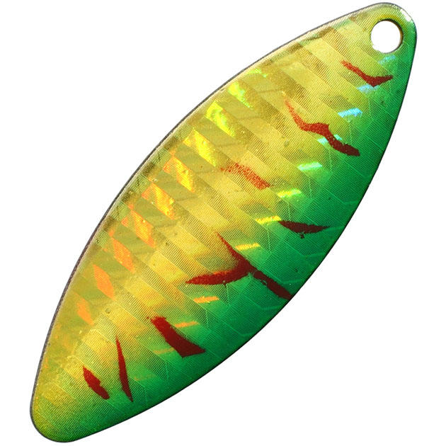 Арт.PMB-OST-2S-66H Блесна вращающаяся "Mikado" STREAM  №2- серебро/66 HOLO