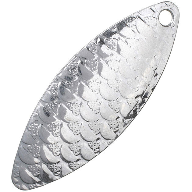 Арт.PMB-OST-4S-00L Блесна вращающаяся "Mikado" STREAM  №4- серебро/00L