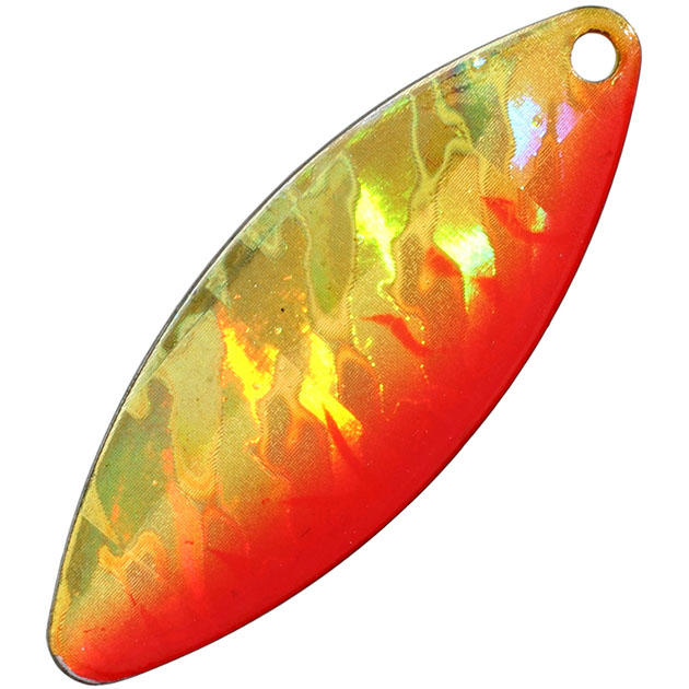 Арт.PMB-OST-4S-51H Блесна вращающаяся "Mikado" STREAM  №4- серебро/51 HOLO