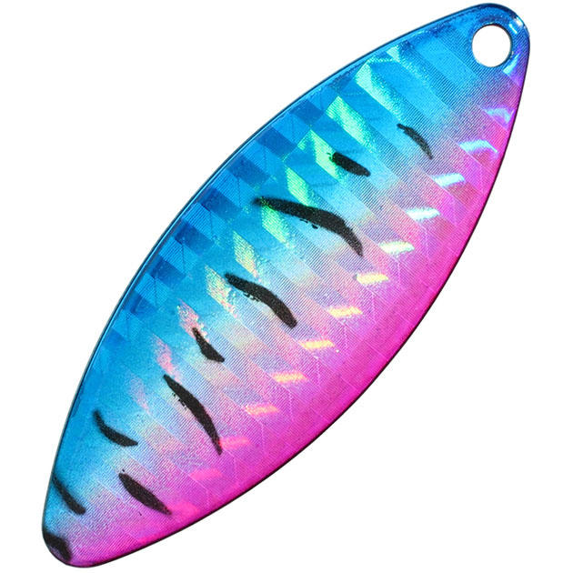 Арт.PMB-OST-4S-68H Блесна вращающаяся "Mikado" STREAM  №4- серебро/68 HOLO