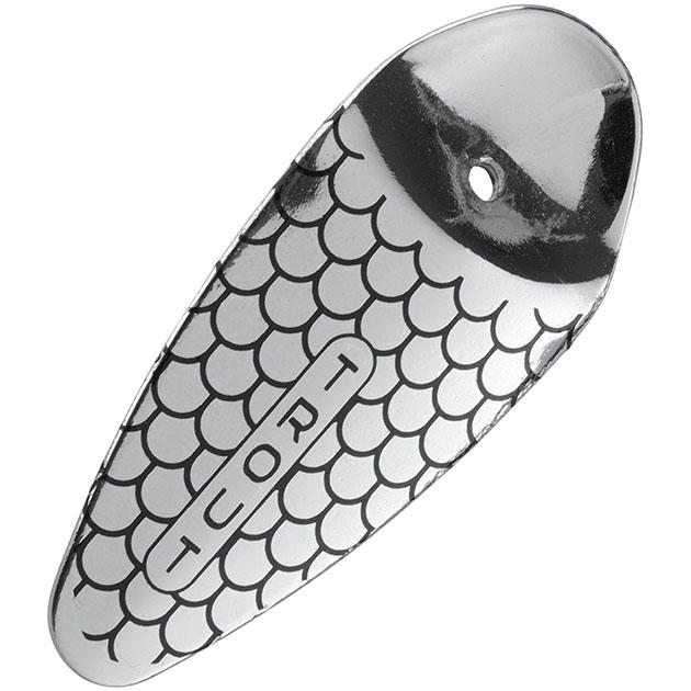 Арт.PMB-OTR-2S-00 Блесна вращающаяся "Mikado" TROUT  №2- серебро/00