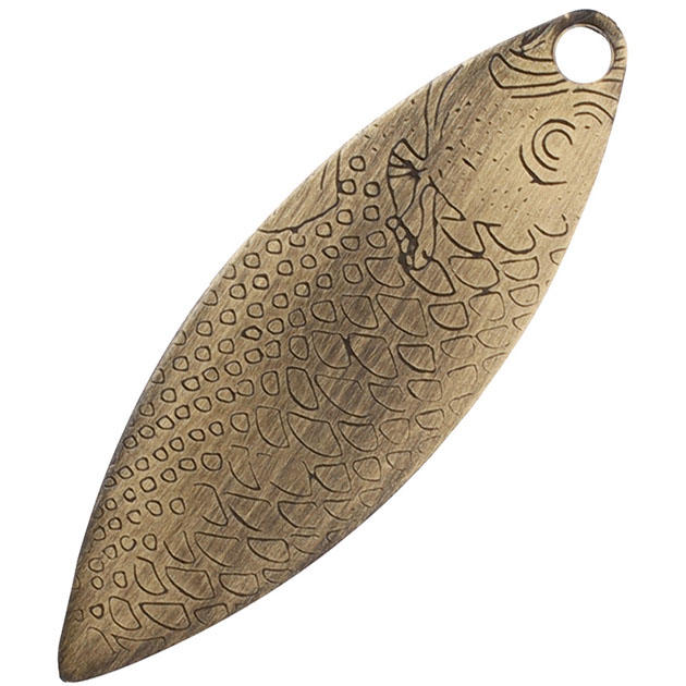 PMB-OWI- 5-OZ Блесна вращ. "Mikado" WILLOW №1 (4г., старое золото)