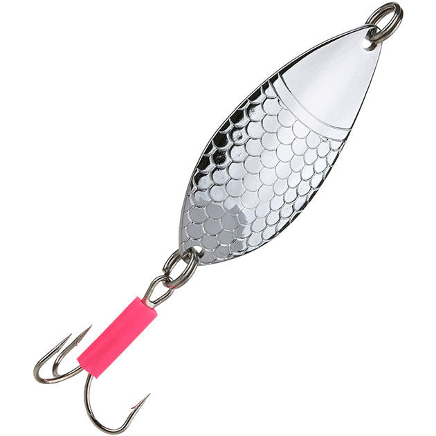 Арт.PMB-WAL-10-S Блесна колеблющаяся "Mikado" ALGA №0/10гр./4,4см - серебро