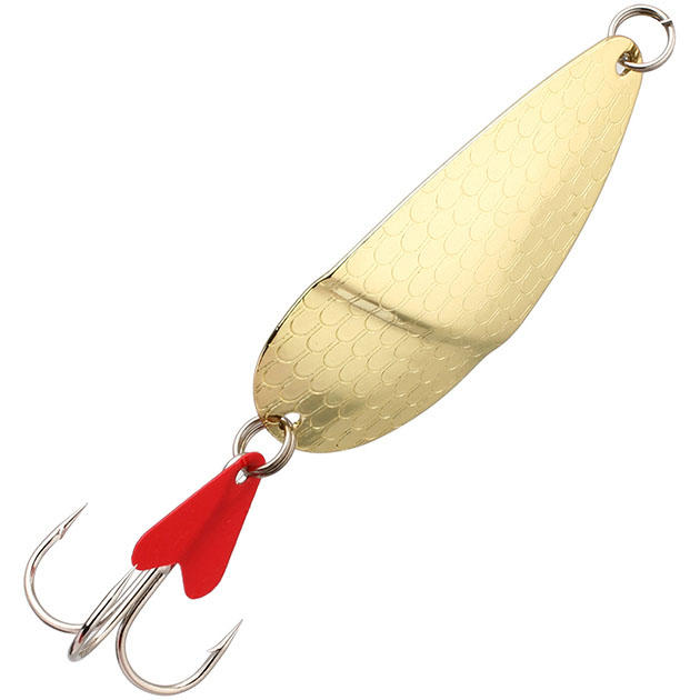 Арт.PMB-WEAS-12-Z Блесна колебл. "Mikado" EZZA №2/12гр. - золото (чешуя)