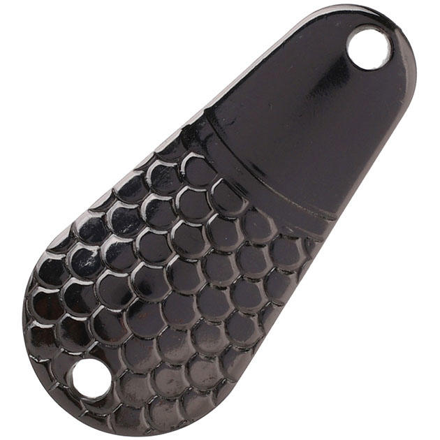 Арт.PMB-WGN-12-DGS Блесна колебл. "Mikado" GNOM №1/12гр./5см - чёрный пепел