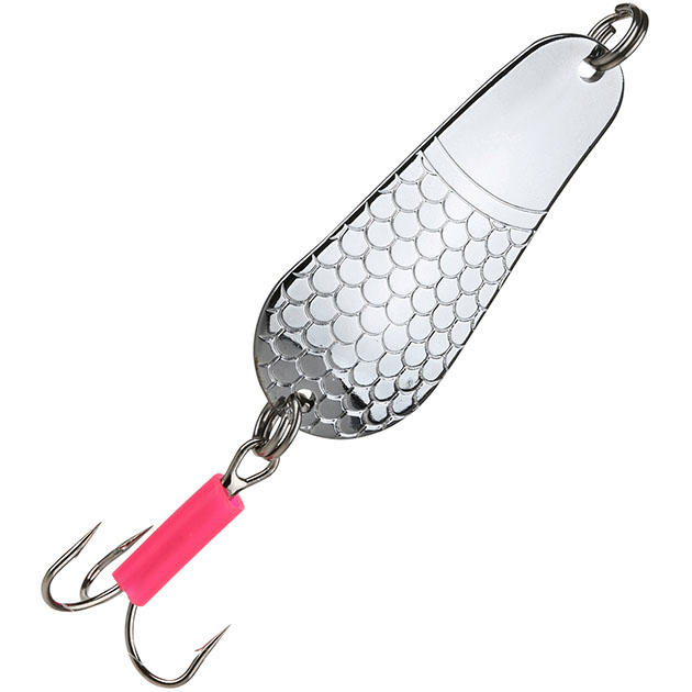 Арт.PMB-WGN-28-S Блесна колеблющаяся "Mikado" GNOM №3/28гр./6,7см - серебро