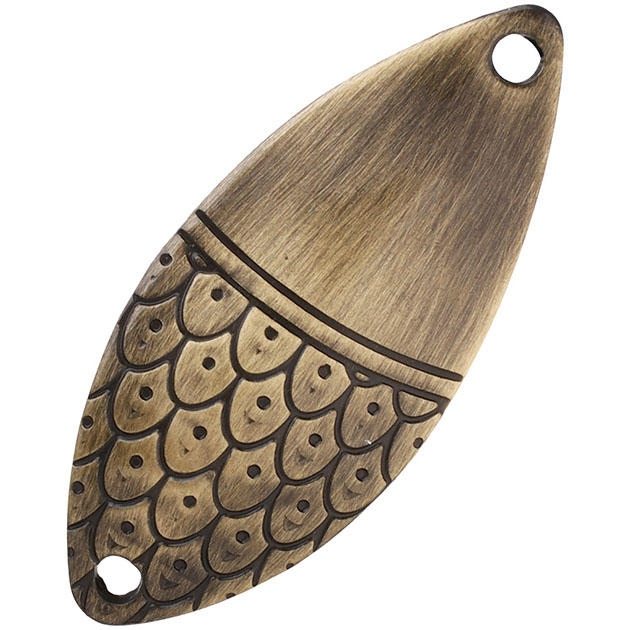 Арт.PMB-WRH-10-OZ Блесна колебл. "Mikado" ROACH №2/10гр./5,1см - старое золото