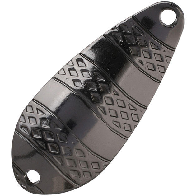 Арт.PMB-WSE- 8-DGS Блесна колебл. "Mikado" STRIPE №1/8гр./4,8см - чёрный пепел