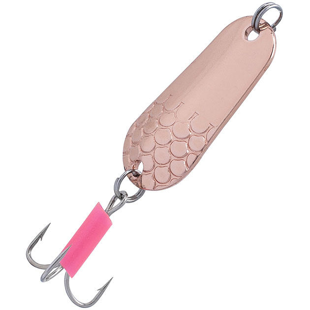 Арт.PMB-WTN-13-M Блесна колеблющаяся "Mikado" TRYTHON №3/13,5гр./4,5см - медь