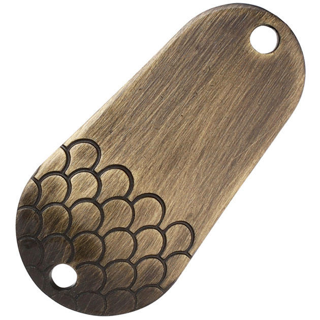 Арт.PMB-WTN-21-OZ Блесна колебл. "Mikado" TRYTHON №5/21гр./6см - старое золото