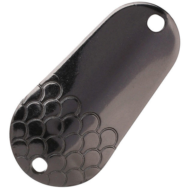 Арт.PMB-WTN-26-DGS Блесна колебл. "Mikado" TRYTHON №6/26,5гр./6,5см - чёрный пепел