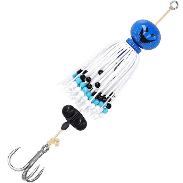 PMBOGEY-100-S Тизер на сома "Mikado-Cat Territory BOGEY" SKY 100г, тройник BKK, трещётка