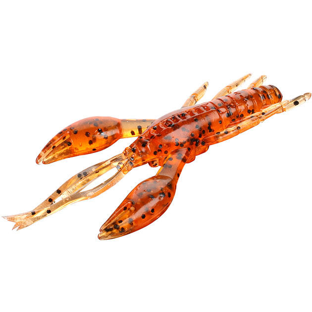 Силикон. РАЧОК "Mikado" CRAY FISH 10cm /350 ( 2шт.) ароматиз. креветка