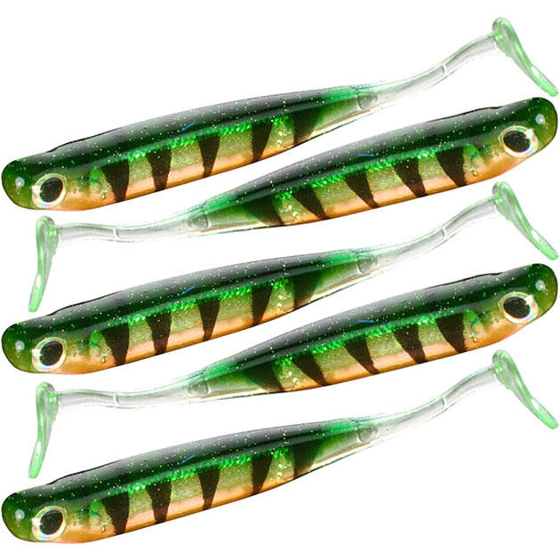 Виброхвост "Mikado"  FURYO 11.5 cm / M519 (1уп.-5шт.) 5,5гр, ароматизир.