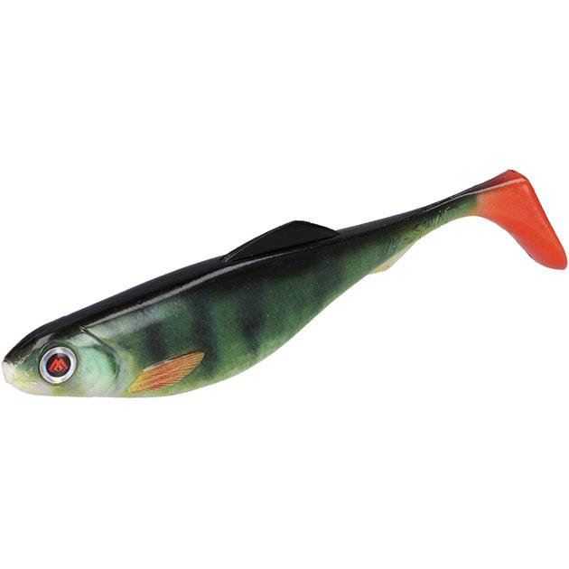 Силикон. приманка ОКУНЬ "Mikado" M-SHAD / PERCH- 20cm ( PMMS-20-PERCH/ 1шт.) креветка