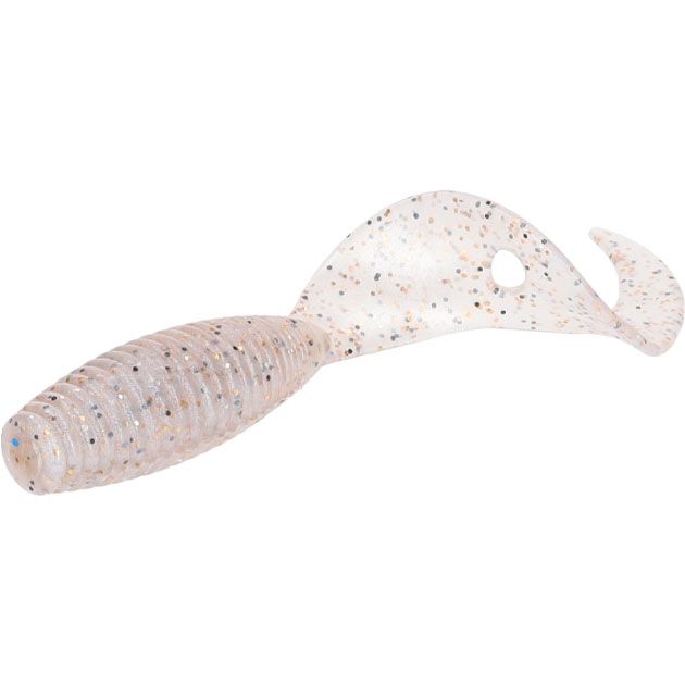 PMTBT-38-PP Силикон. приманка "Mikado" TWISTER 38mm/ 0,6g /PEPPER PEARL {10шт.} жемчуг с перцем, ароматизир.