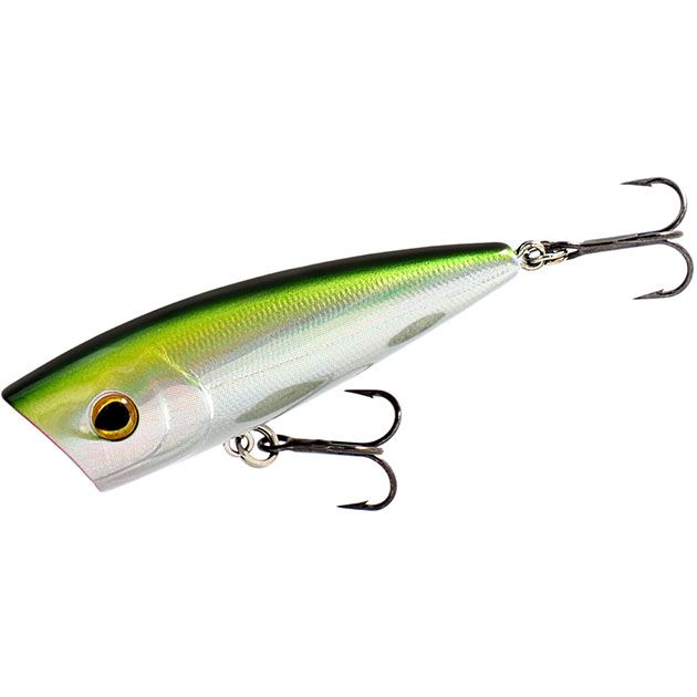 Арт.PWF-CC-60F-OB Поппер "Mikado" CHA-CHA всплывающ. (6cm , 8 г.) оливковый/блик