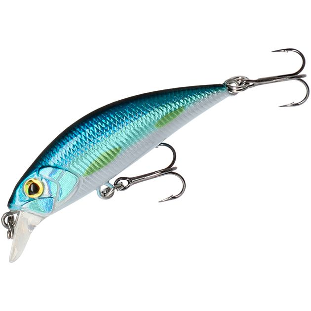 Арт.PWF-FL-45S-BB Воблер "Mikado" FLAMENCO - тонущий (2,5г; 45мм; до 1,2м) BLUE BLEAK