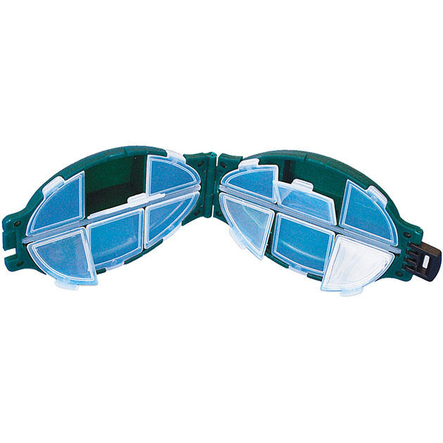 Арт.UABM-004 Коробка рыболова "Mikado" ( 11,2 х 7,4 х 3,2 см )