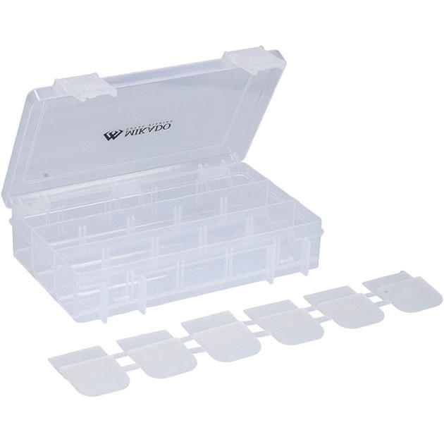 Арт.UACH-H394 Коробка рыболова "Mikado" односторонняя  (16.7x11.5x3.5cm)