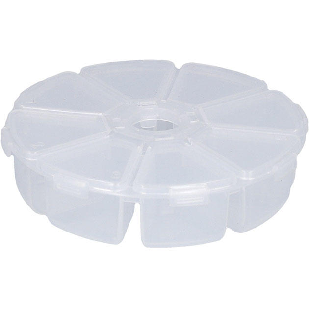 Арт.UACH-H434 Короба рыболова "Mikado" круглая (10,5 х 2,8 см)